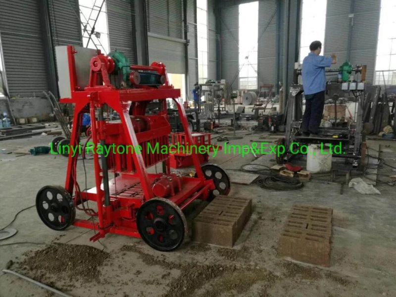 Pavement Block Forming Machine Movable Brick Pressing Plant