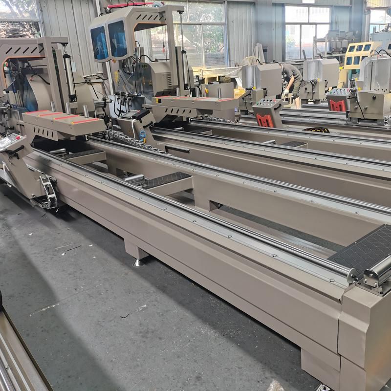 Automatic CNC Window-Double Head Cutting for Profile Cutter Aluminum/UPVC/PVC Profile Double Head Cutting Saw/Aluminum Cutting Machine