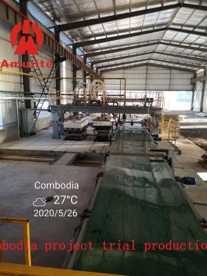 Precast Concrete Partition Wall Panel Cement Fibre Board Equipment