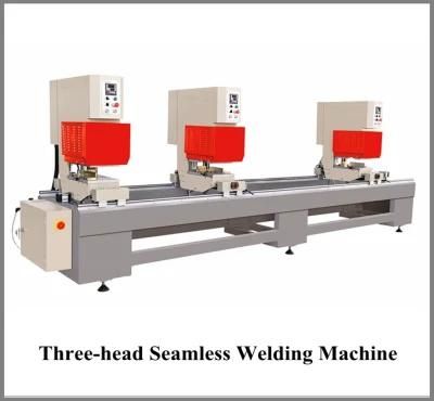Automatic American Polular Seamless Double Head UPVC PVC Corner Welding Machine Windows and Doors