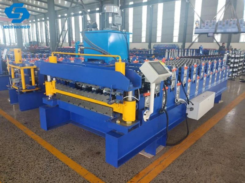 Rooring Corrugated & Ibr Double Panel Roll Forming Machine