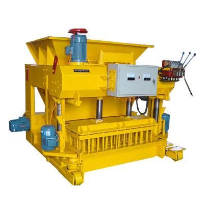 Qmy6-25 Egg Laying Cement Brick Hollow Block Moulding Machine Without Pallets