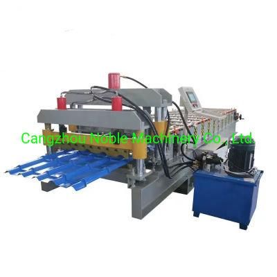 Construction Material Metcoppo Bamboo Metal Roof Galzed Tile Roll Forming Machine
