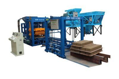Qt4-18 Hollow Solid Paver Interlocking Fully Automatic Hydraulic Concrete Block Making Machine Making Brick Philippines South America
