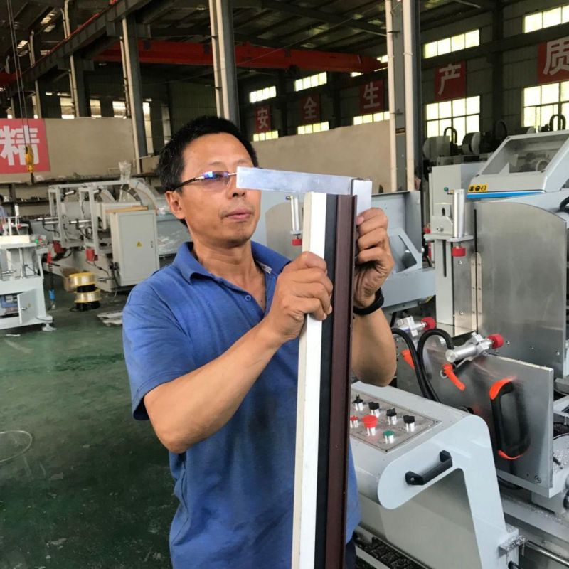 Double Head Cutting Saw for Industrial Aluminum Profiles Double Head Cutting Saw Machine for Aluminum Profile Aluminum Window Making Machine