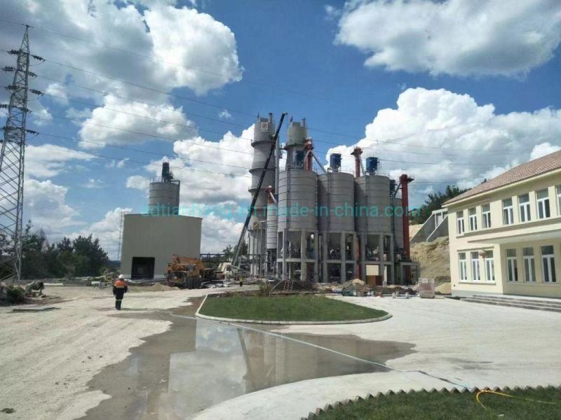 100-500tpd Calcium Carbide Industry Refractory Calcination Lime Shaft/Vertical Kiln