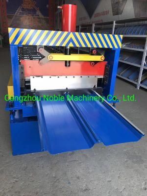 Self -Lock Standing Seam Aluminum Roofing Sheet Roll Forming Machine