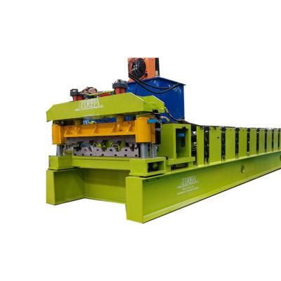 Steel Structure Profile Deck Floor Decking Roll Forming Machine for Construction Building Material on Sale