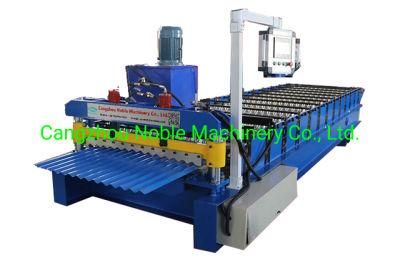 Steel Roof Sheet Corrugated Tile Roll Forming Machine