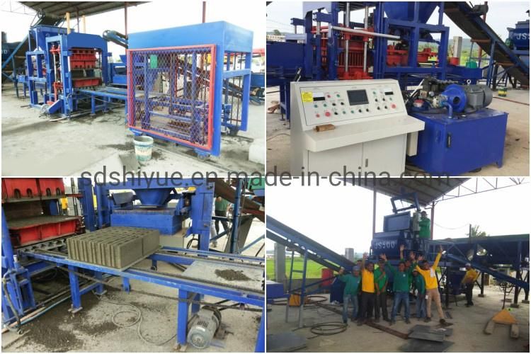 Qt6-15 Automatic Concrete Block Making Machine/Hollow Block Machine for Sale