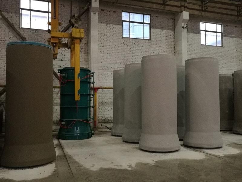 South Africa Automatic Cement Pipe Manufacturing Plant with Mold 800-1650