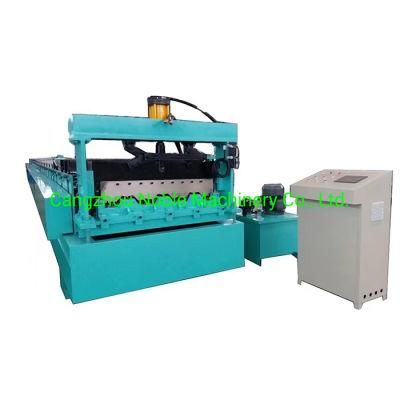 High Speed Metal Decking Sheet Cold Roll Former Floor Deck Roofing Deck Sheet Cold Roll Forming Machine