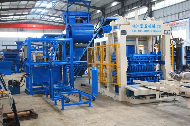 China Hydraulic Concrete Block Making Machine Automatic Cement Brick Making Machine