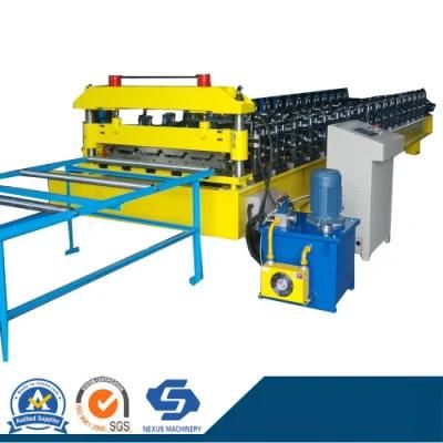 Colored Steel Wall Roof Panel Cold Roll Forming Machine