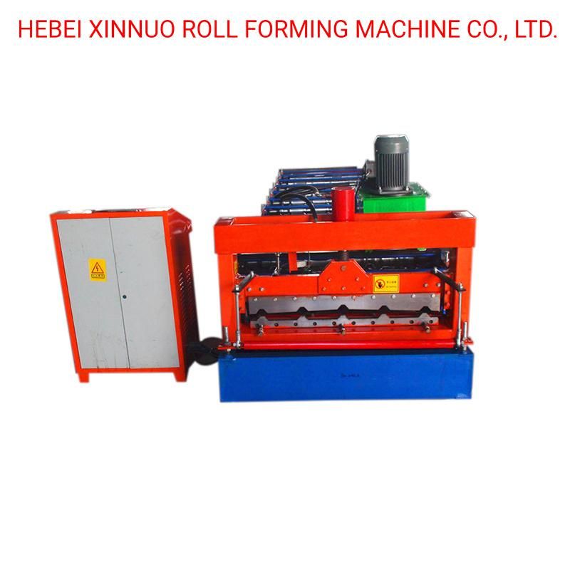 840 Colored Metal Making Steel Plate Roll Forming Machine