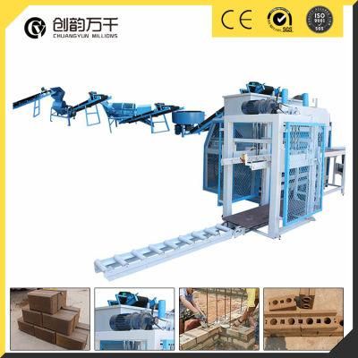 Cy10-10 Clay Brick Production Line Cement Interlocking Bricks Forming Machine in The Philipines