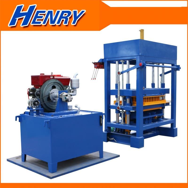 Qt4-30 Hydraulic Brick Making Machine Pavers Machinery in South Africa Diesel Power Electrical Power Brick Making Machine Semi-Automatic Easy to Operate