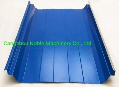 High Quality Color Steel Clip Lock Boltless Roof Sheet Forming Machine