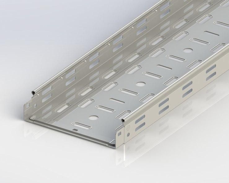 Auto Adjustable Perforated Cable Tray Roll Forming Machinery Max. 800mm Width