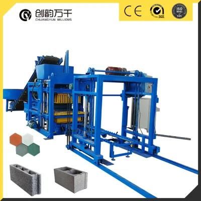 Qt4-20 Automatic Hydraulic Hollow Paver Solid Block Making Machine