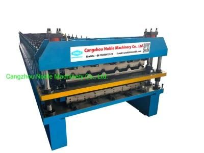 Double Layer Steel Tile Roofing Sheet Roll Forming Machine