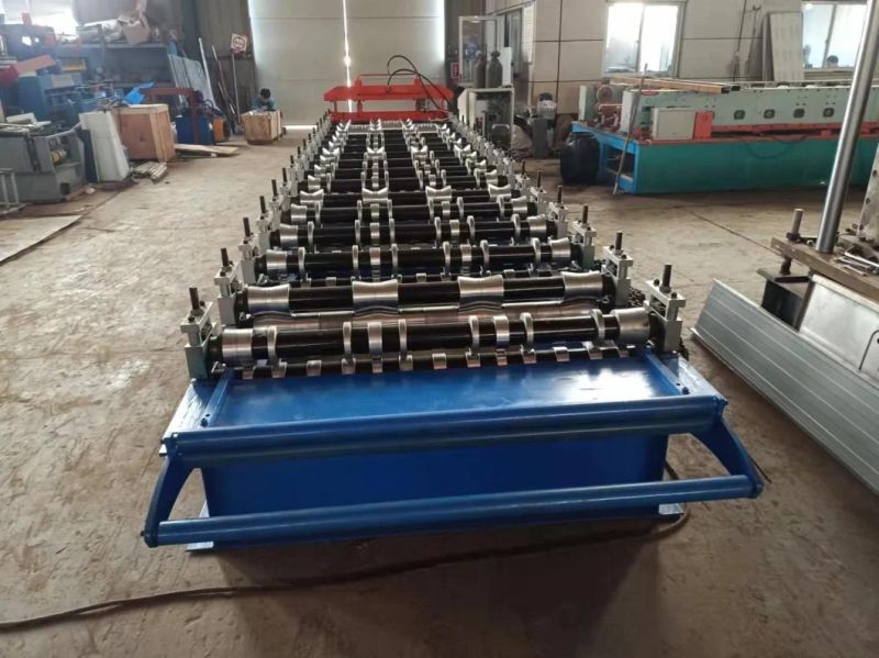 Ibr Trapezoidal 1220 Roof Zinc Cold Roll Forming Machine/Trapezoidal Roll Forming Production Line