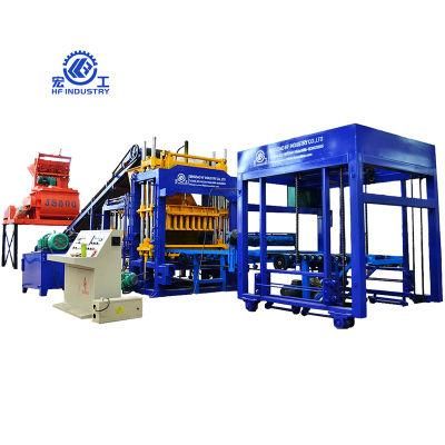 Qt5-15 Automatic Cement Brick Making Machine, Concrete Hollow Paver Block Making Machine