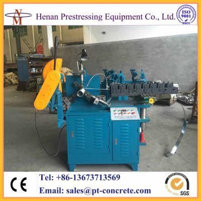 40mm to 160mm Diameter Steel Corrugated Prestressing Pipe Forming Machine