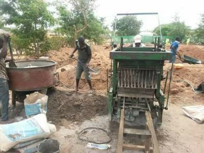 Portable Concrete Cement Blocks Machinery in Congo