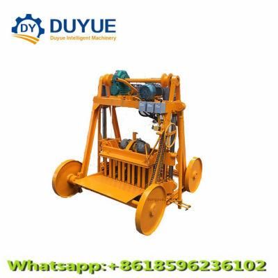 Qmy4-45 Block Machine Manual, Block Forming Machine, Brick Making Machine