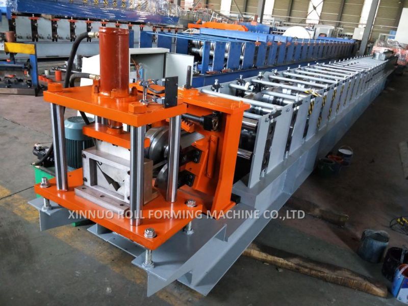 Building Material Steel Shutter Door Frame Roll Forming Machine