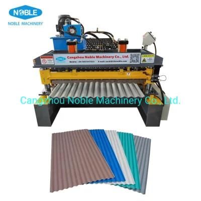Color Galvanized Steel Metal Sheet Roof /Wall /Claading Panel Roofing Sheet Corrugated Profile Roll Forming Machine
