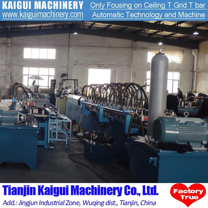 Forming Machine for Main Tee Cross Tee and Wall Angle Ceiling T Grid System