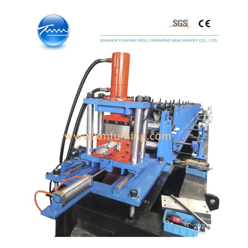 Factory Price Customized Roof Xiamen Purline C Rolling Door Roll Forming Machine