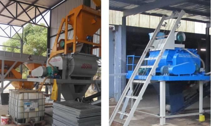 Concrete Mixer for Block Brick Production