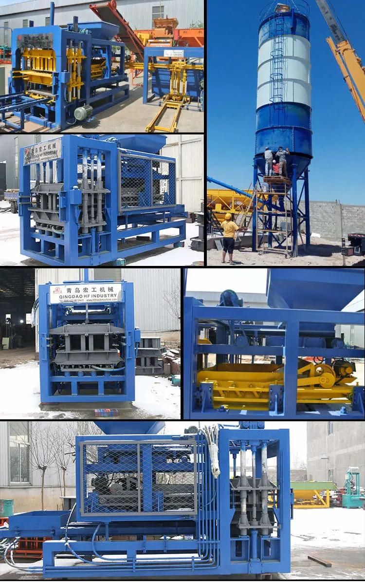 Qt6-15 Hot Sales Block Machine Using in Africa
