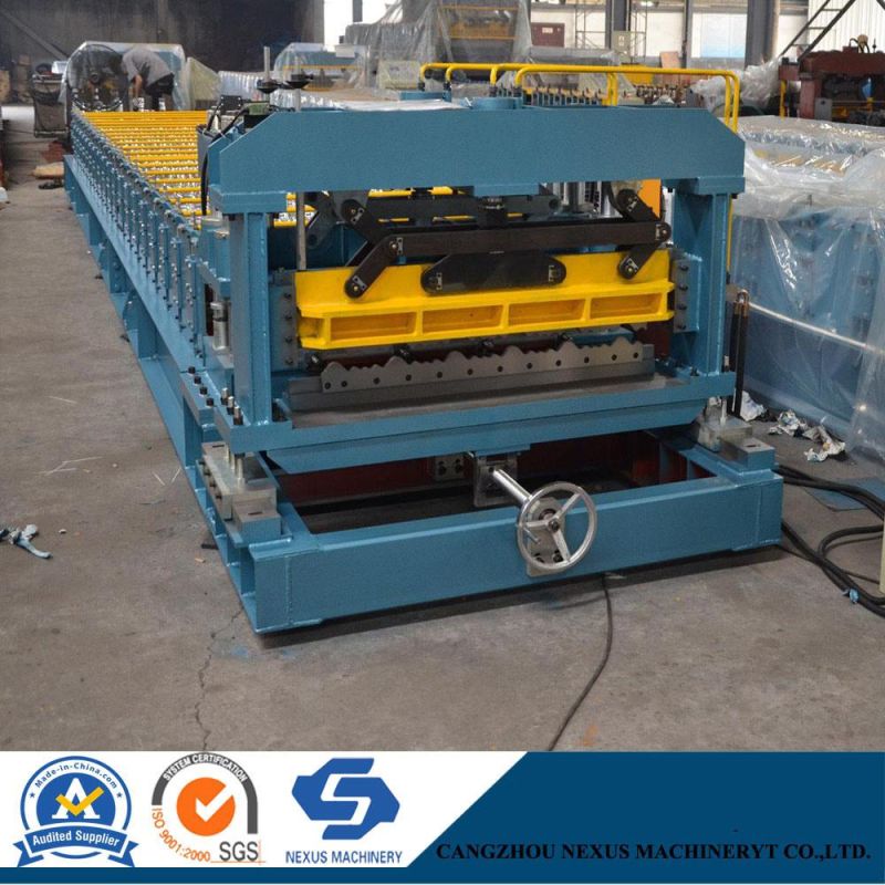 Automatic Roof Tile Production Line Coloured Steel Tile Forming Corrugated Roof Sheet Making Machine