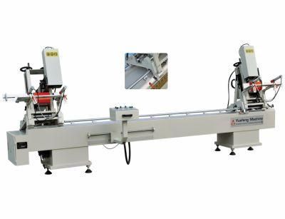 Double Head Water Slot Milling PVC Windows Machine