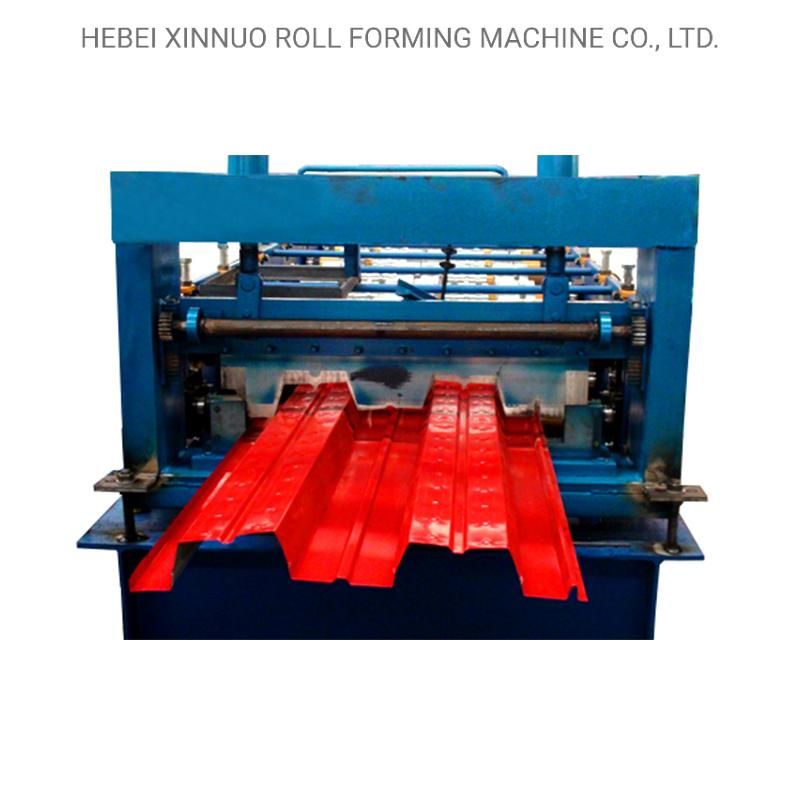 Xinnuo 688mm Metal Floor Decking Roof Roll Forming Making Machine Lifetime Repair Guarantee