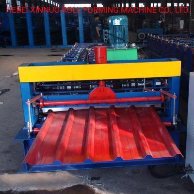 1000 Colored Steel Roofing Sheet Cold Roll Forming Machine