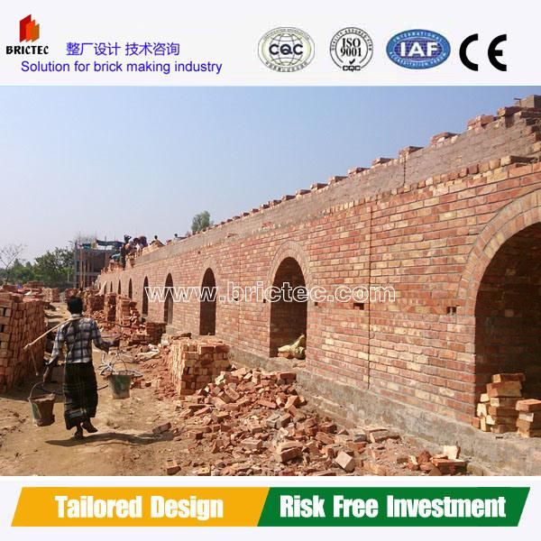 High-Tech Haffmann Kiln for Clay Brick Burning