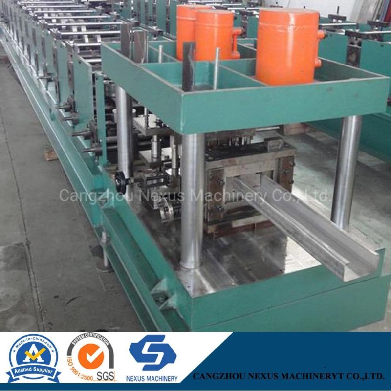 China Manufacturer Metal C U Z Purlin Roll Forming Machine with Punching