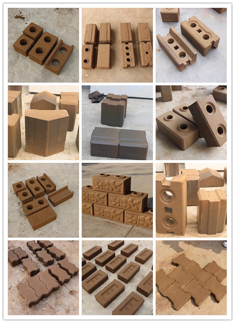 Automatic Interlocking Clay Brick Making Machine Block