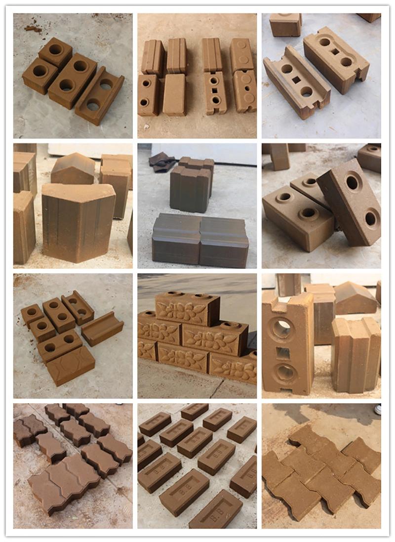 Clay Interlocking Block Brick Making Machines for Production Line