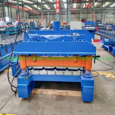 Cold Color Steel Sheet Glazed Tile Roof Roll Forming Machine