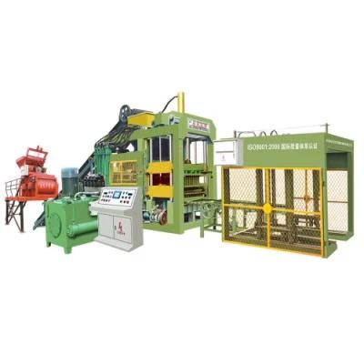Hydraulic Pressure Machine for Concrete Cement Hollow Blocks Forming / Paving Stone / Kerbs (QT8-15)