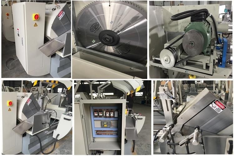 CNC High Speed Double Head Aluminum PVC Cutting Machine