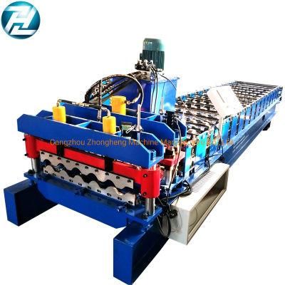 Popular Glazed Tile Roofing Panels Roller Forming Machine