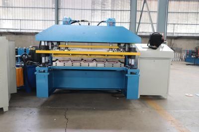 Two Kinds of Tr5 Tr6 Trapezoid Ibr Profile Making Roll Forming Machine