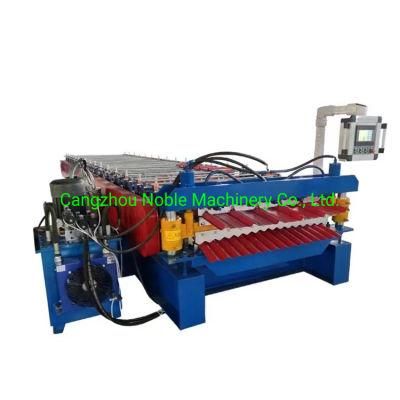 Good Price Double Layer Corrugated Profile Steel Roofing Sheet Roll Forming Machine